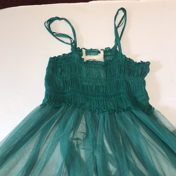 NWT Free People FP ONE Princess Smocking Slip Mini Dress Rare Holy Grail New Sm - Picture 8 of 16